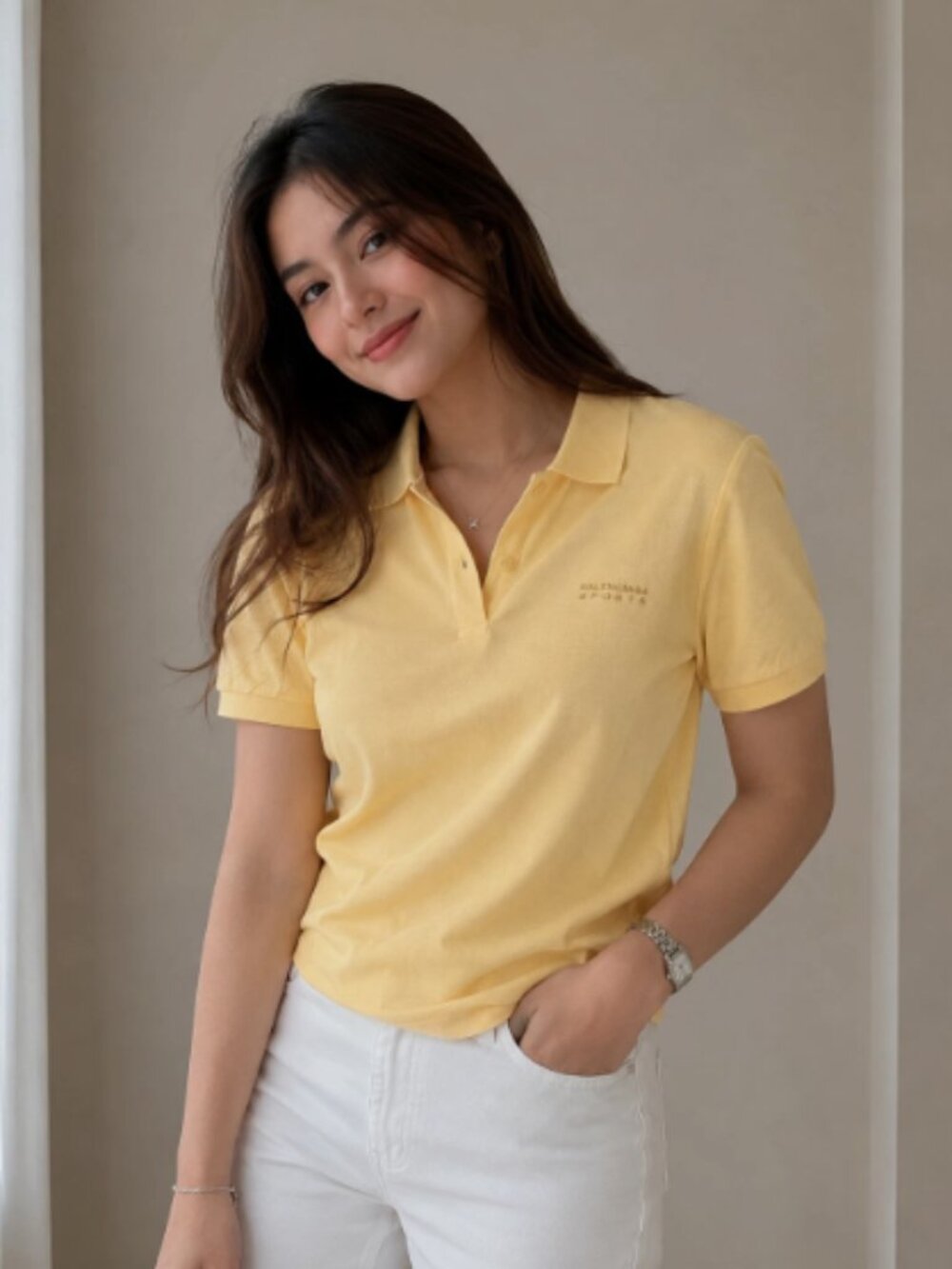 Balenciaga Women's Sports Polo Shirt Size Medium